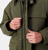 Carhartt WIP Clarton Coat in Office Green