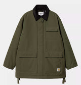 Carhartt WIP Clarton Coat in Office Green