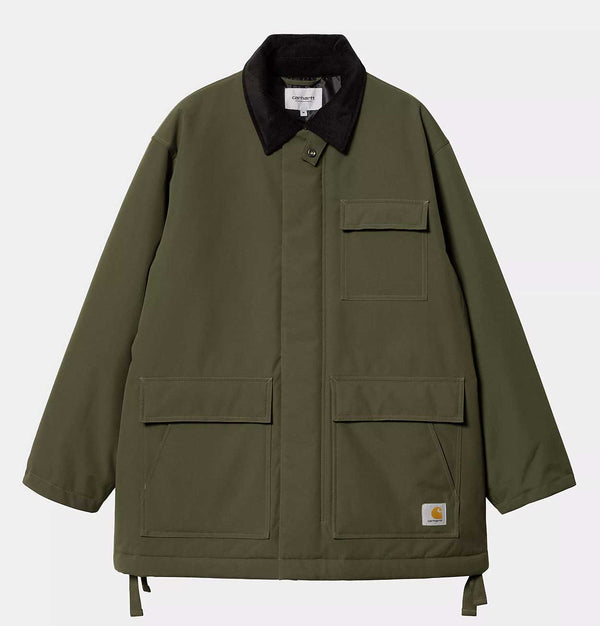 Carhartt WIP Clarton Coat in Office Green