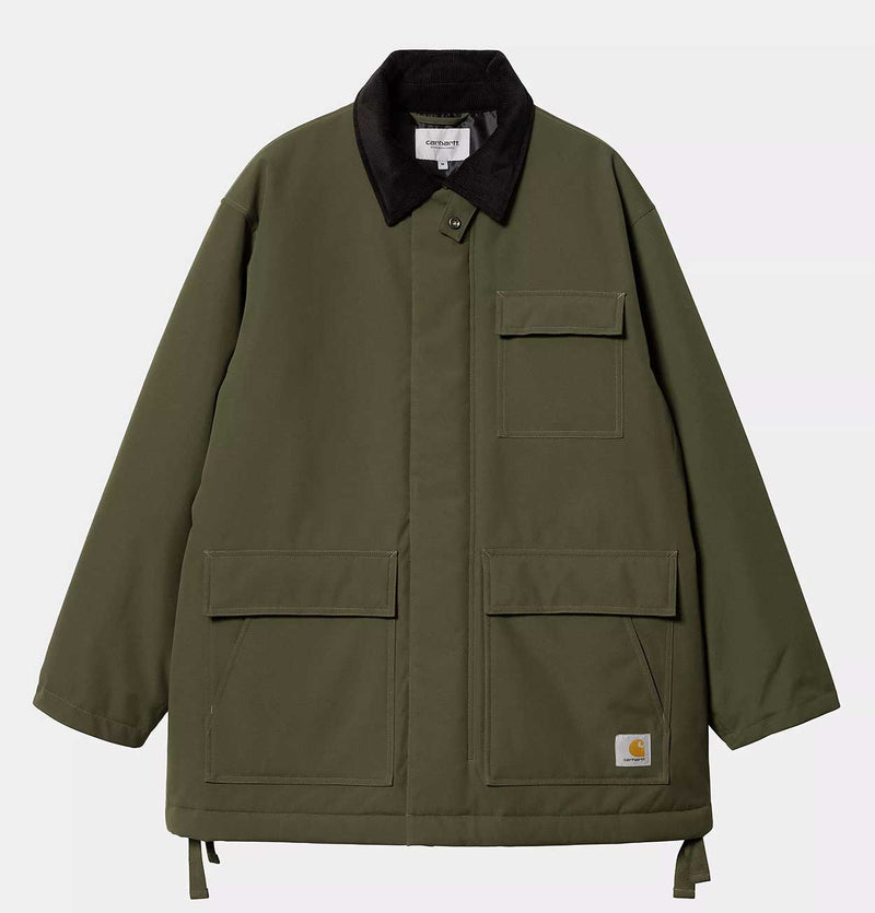 Carhartt WIP Clarton Coat in Office Green