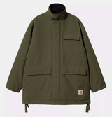 Carhartt WIP Clarton Coat in Office Green