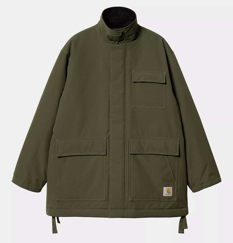 Carhartt WIP Clarton Coat in Office Green