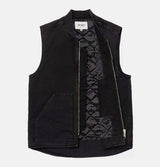 Carhartt WIP Classic Vest in Black Stone Canvas