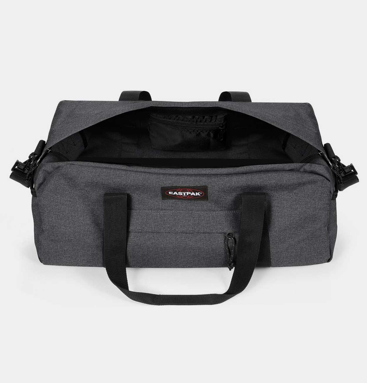 Eastpak Station+ Medium Duffle Bag in Black Denim