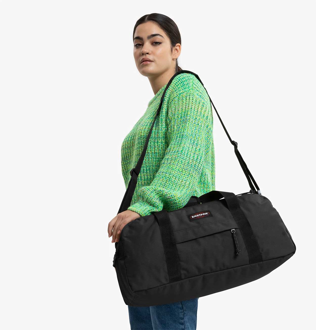 Eastpak Stand+ Small Duffle Bag in Black