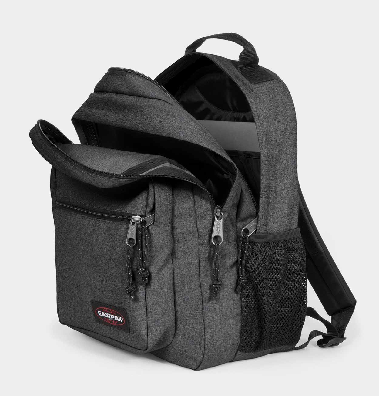 Eastpak Morius Backpack in Black Denim