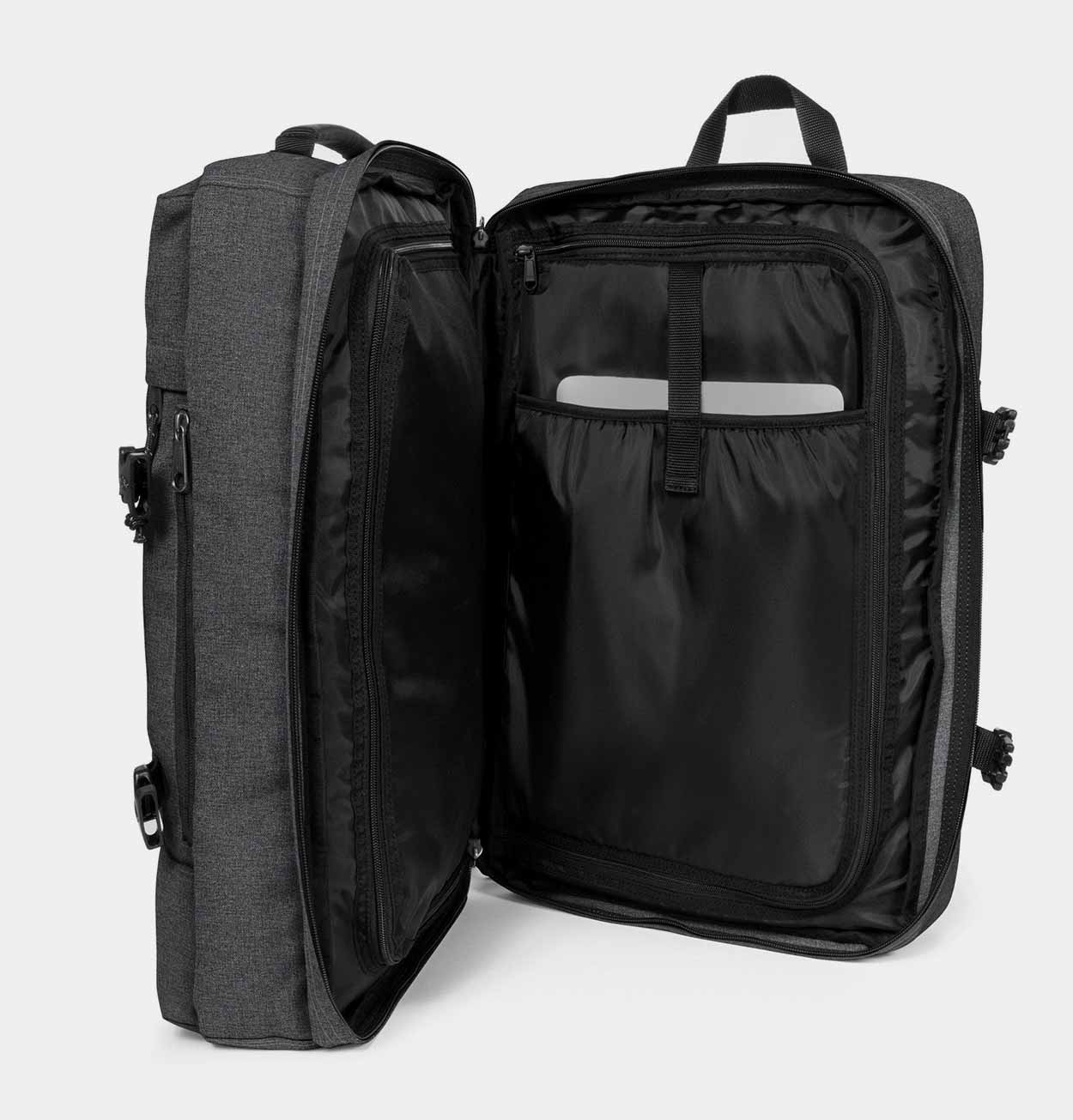 Eastpak Travelpack in Black Denim