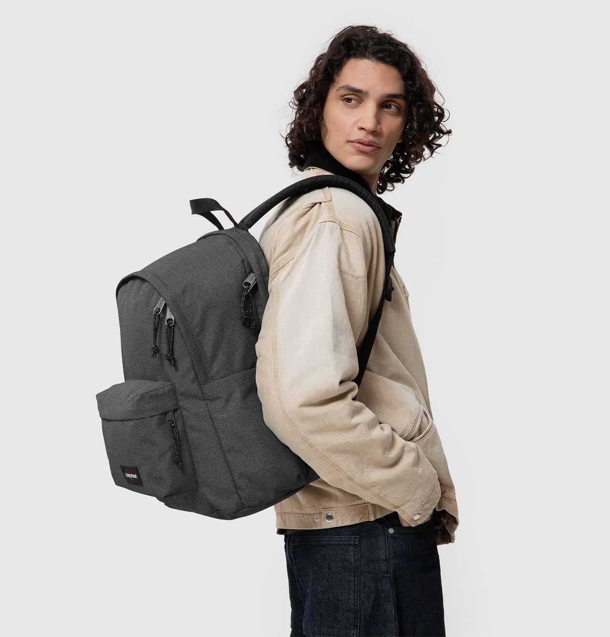 Eastpak Day Office Backpack in Black Denim