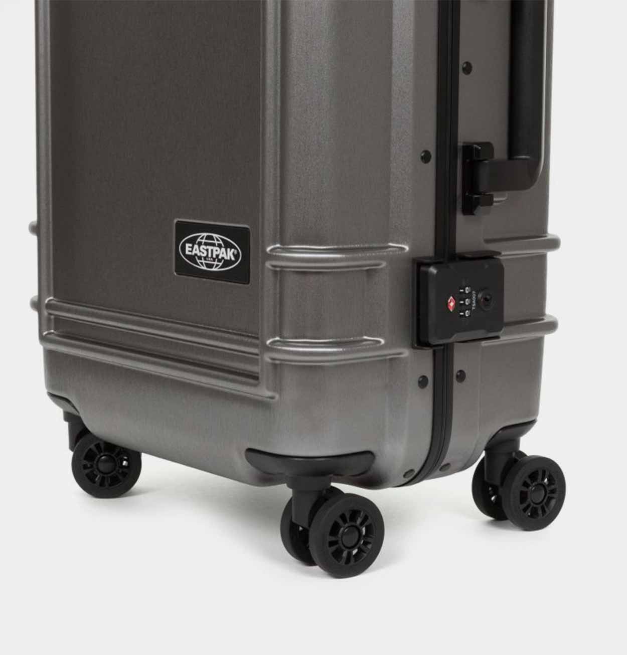 Eastpak Resist'r Case S in Brushed Metal