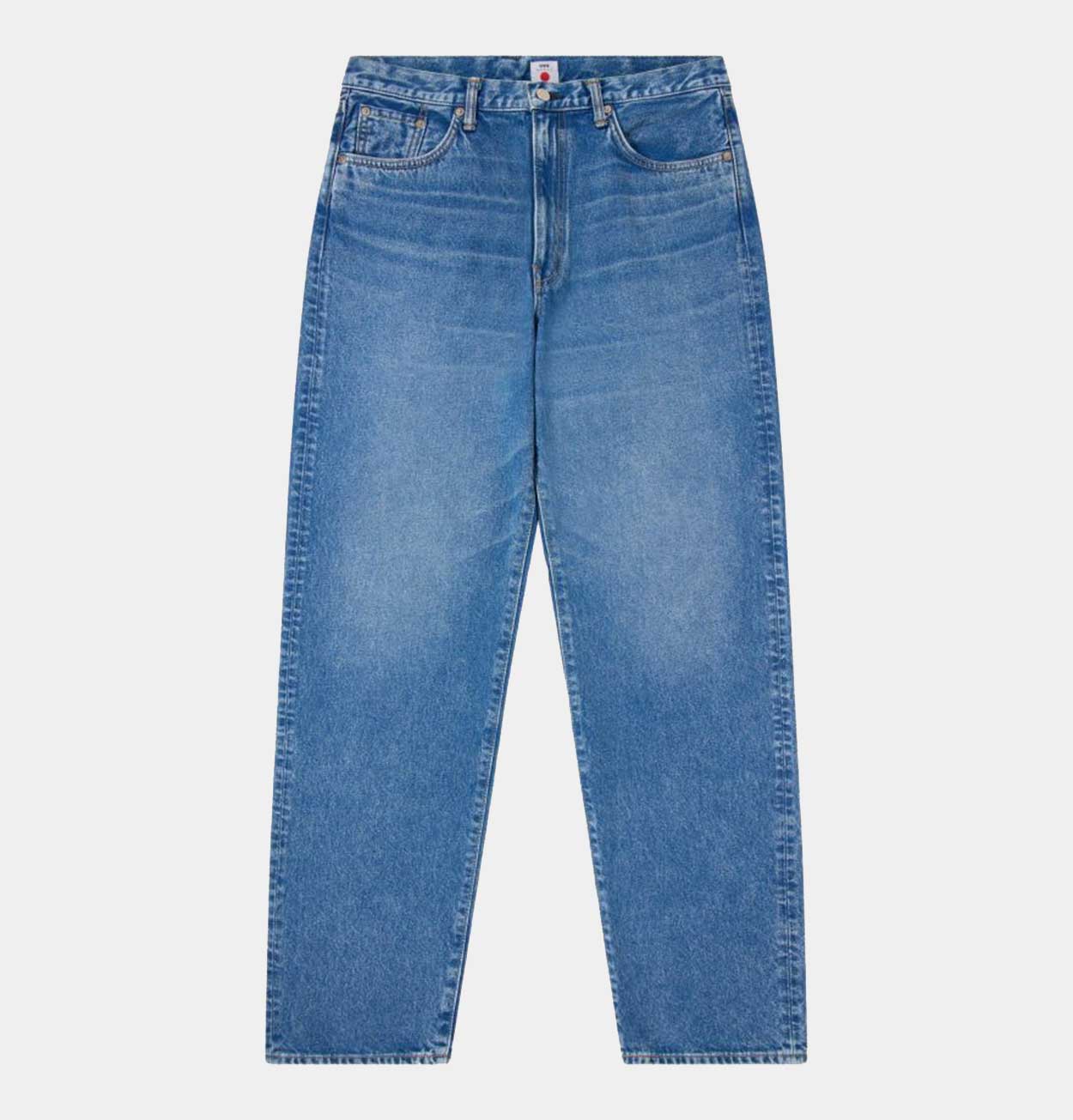EDWIN Loose Jeans in Blue Mid Light Used