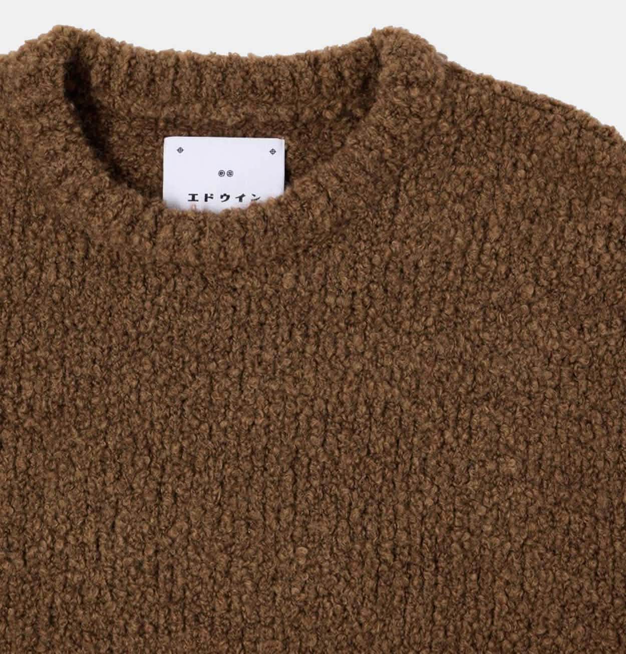 EDWIN Dun Textured Sweater