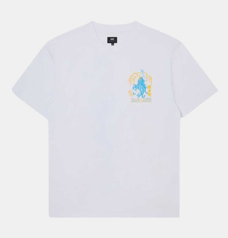 EDWIN Drink Mood T-Shirt in White