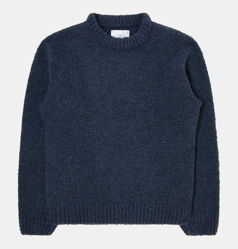 EDWIN Dun Textured Sweater in Ink