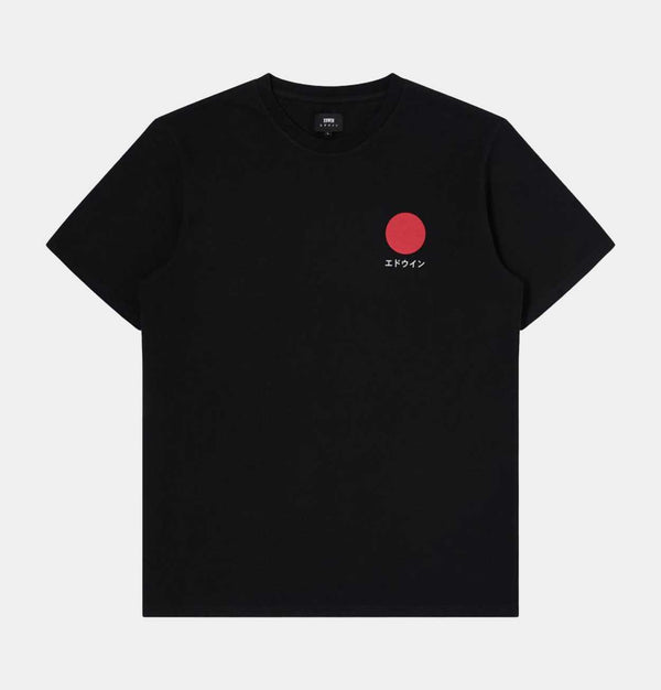 EDWIN Japanese Sun T-Shirt in Black