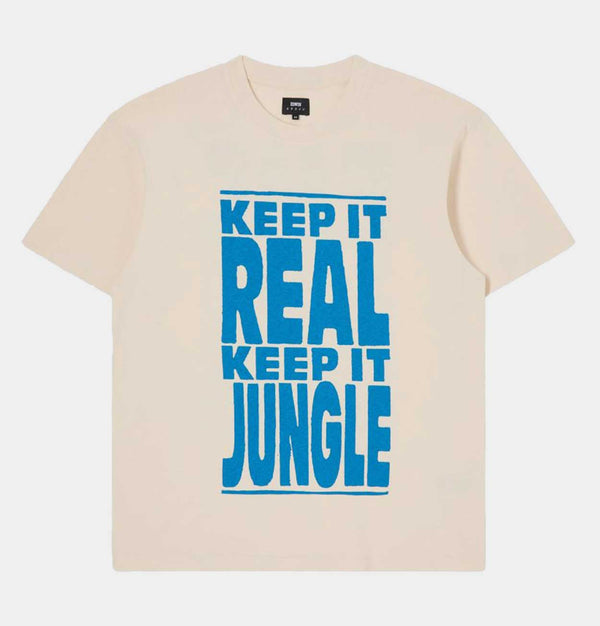 EDWIN Keep It Real T-Shirt in Whitecap Gray