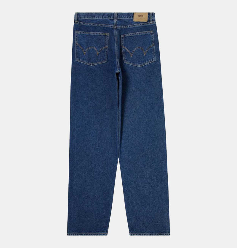 EDWIN Loose Jeans in Blue Mid Used