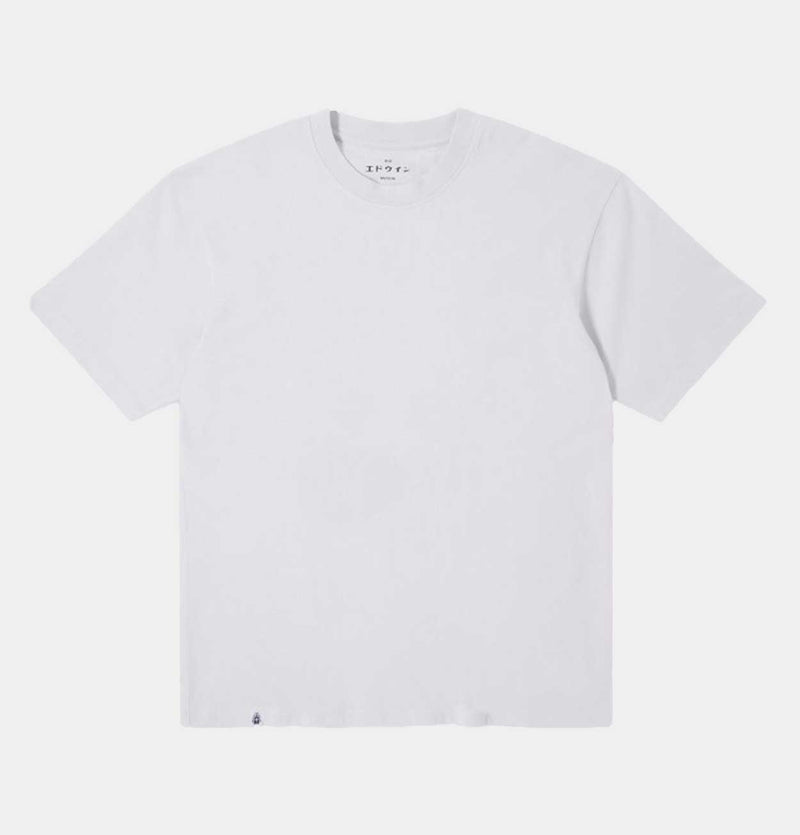 EDWIN Oversize Basic T-Shirt in White