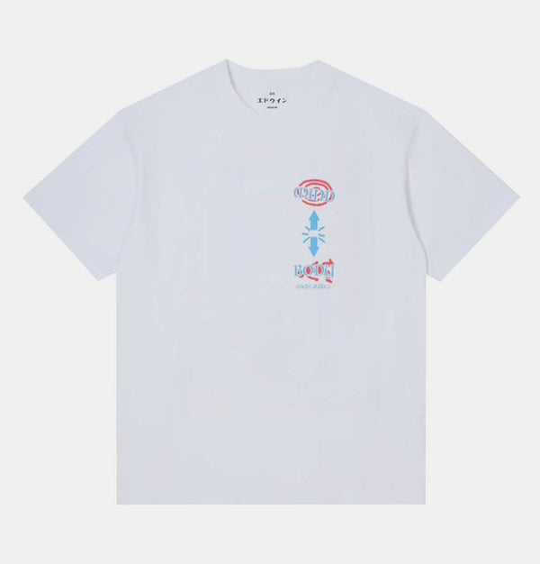 EDWIN Pachinko T-Shirt in White