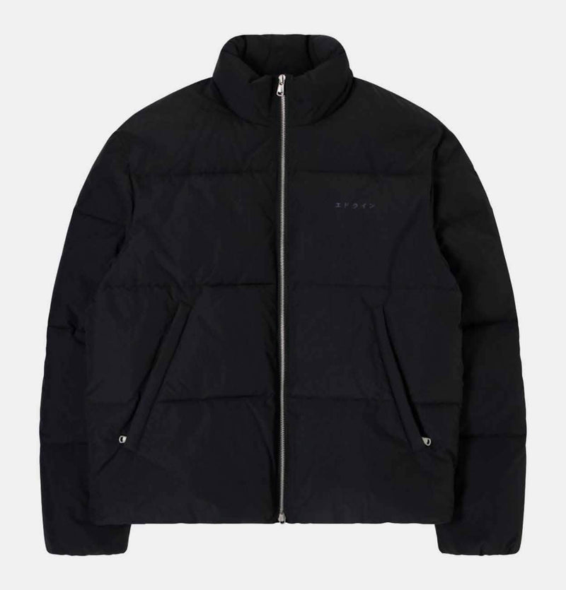 EDWIN Puffer Jacket in Black