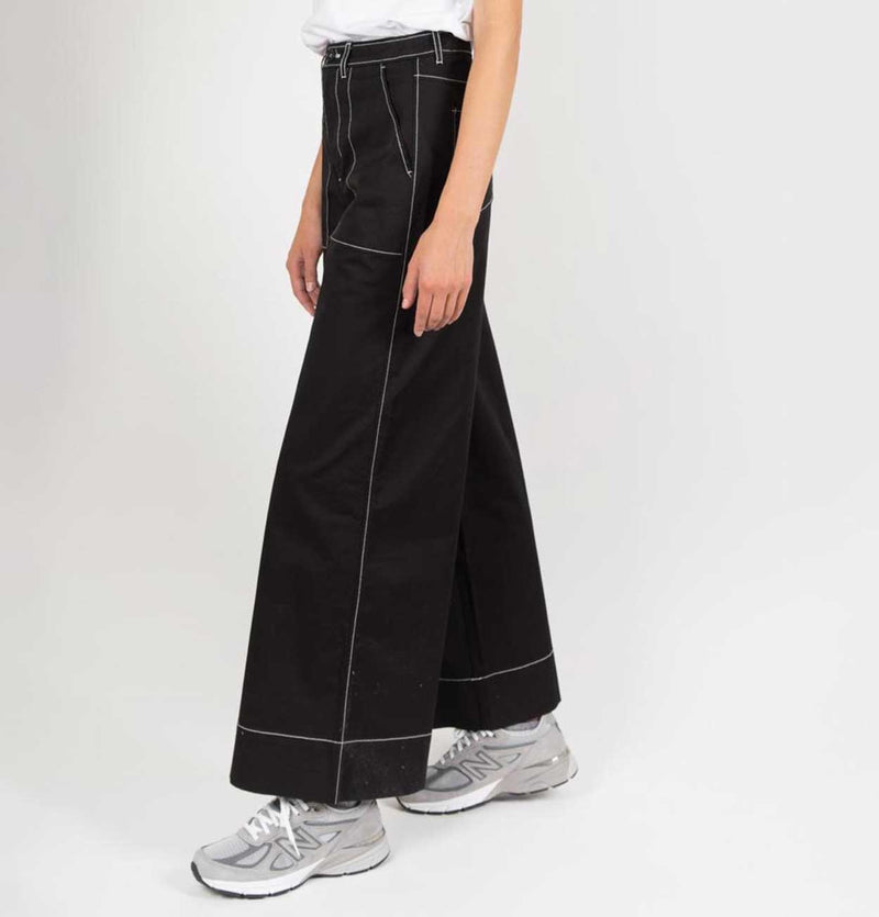 Ganni Hewson Pant in Black