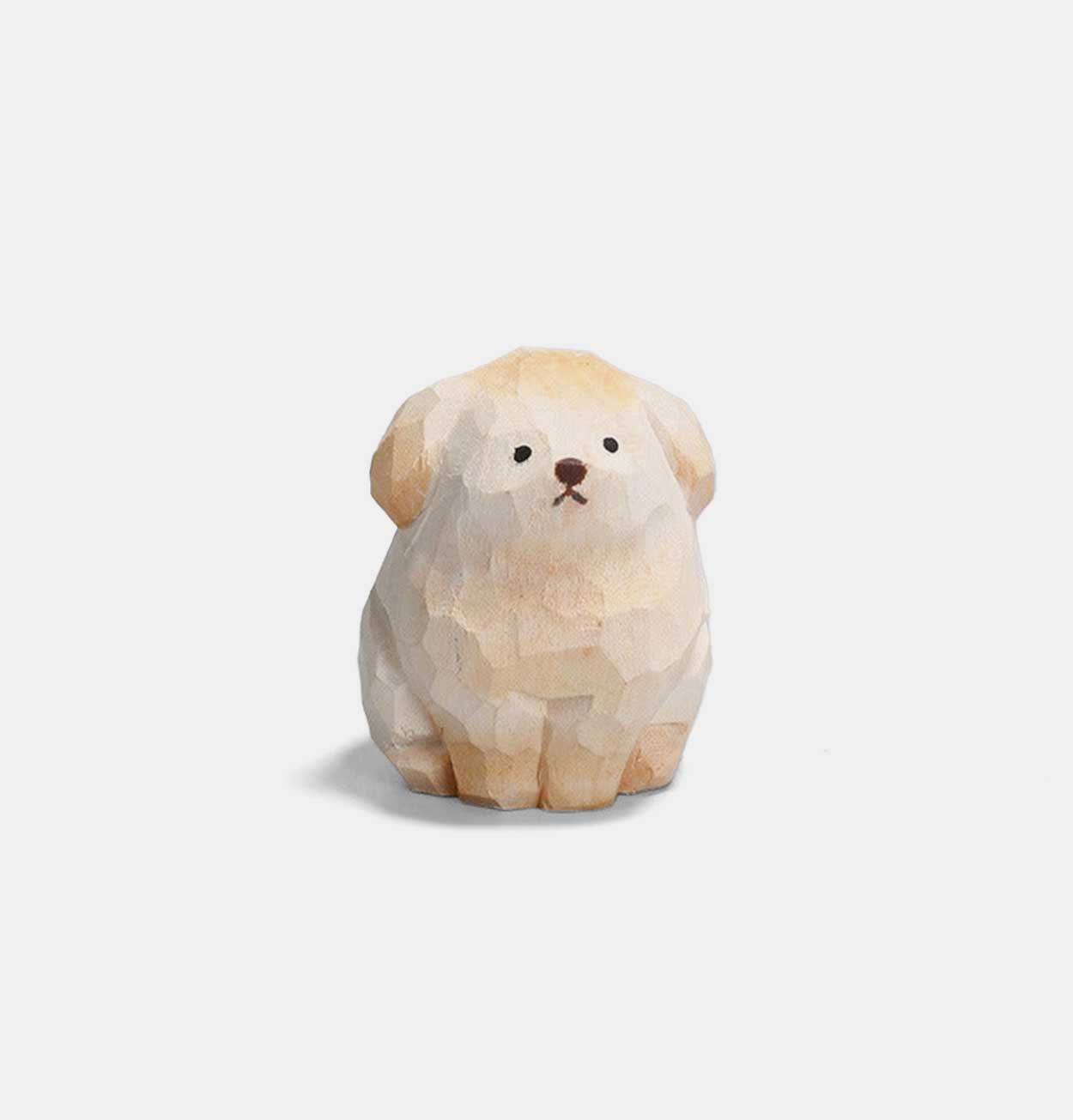 Gohobi Hand Crafted Dog – White