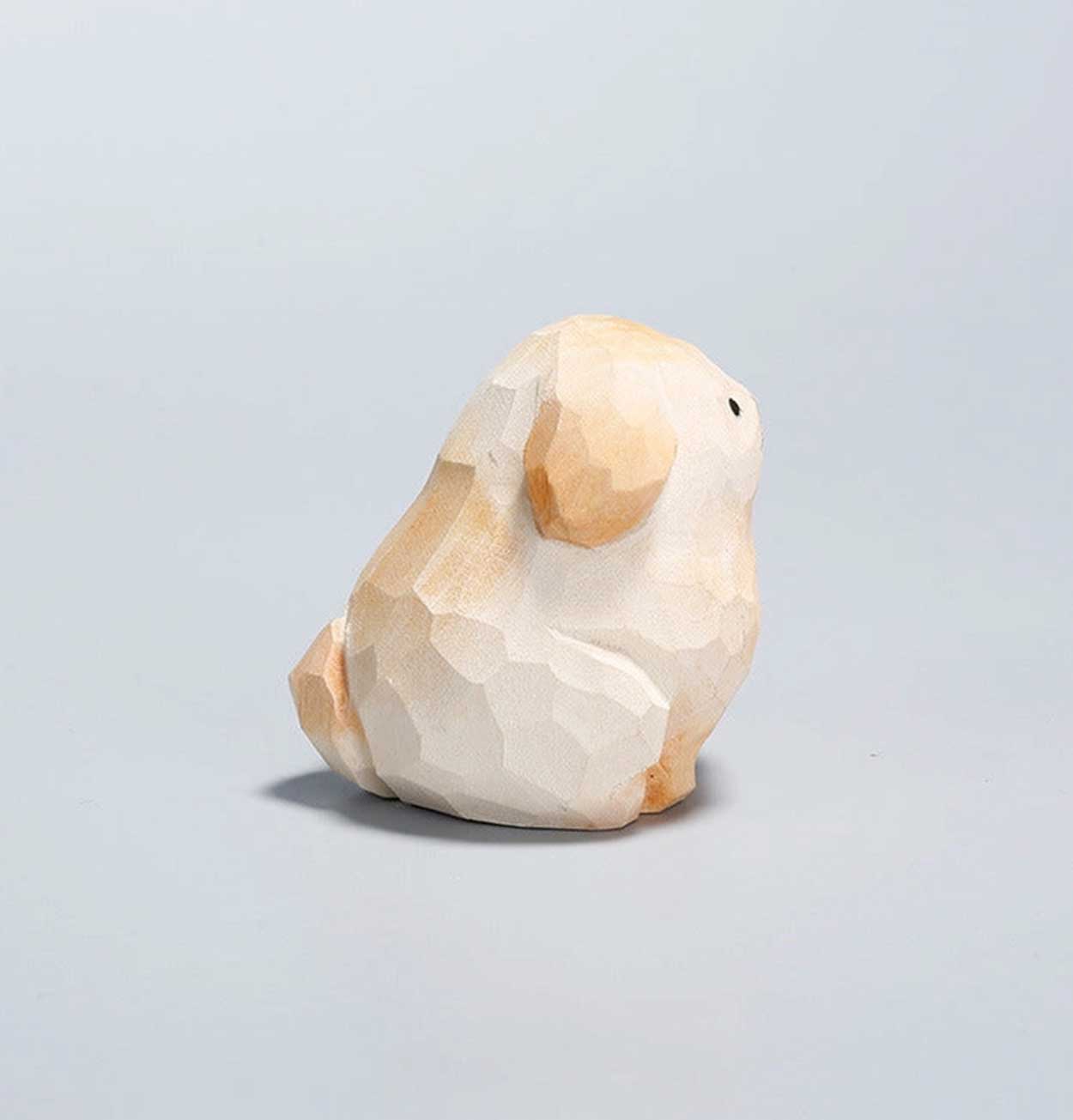 Gohobi Hand Crafted Dog – White