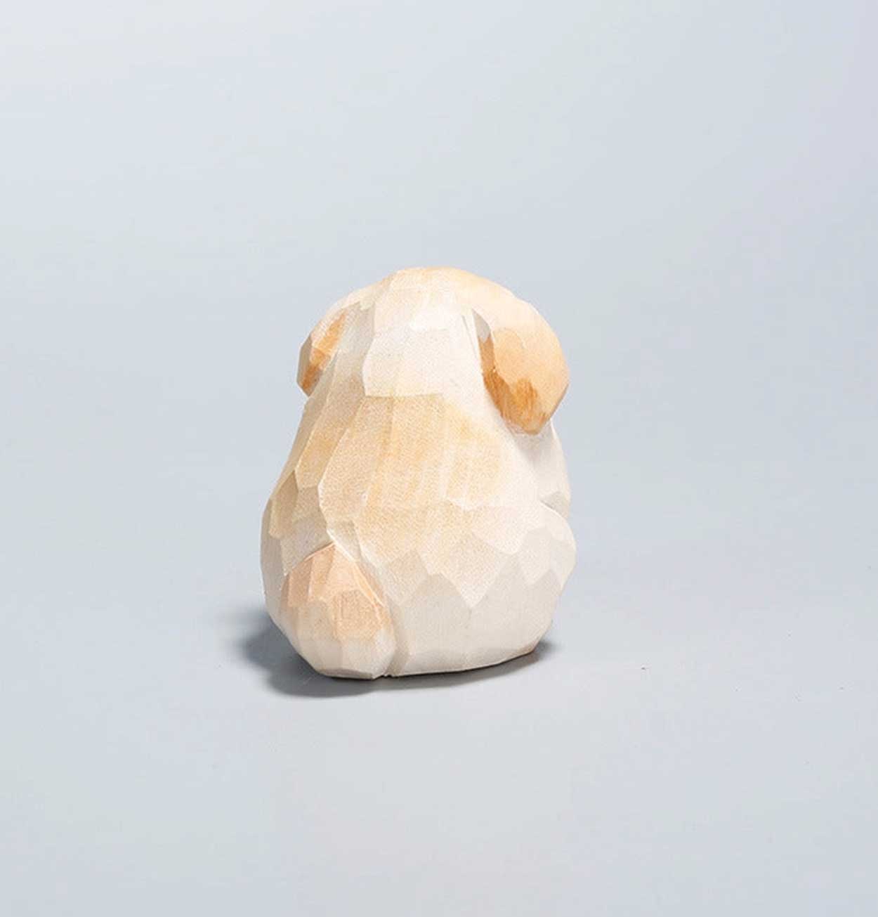 Gohobi Hand Crafted Dog – White