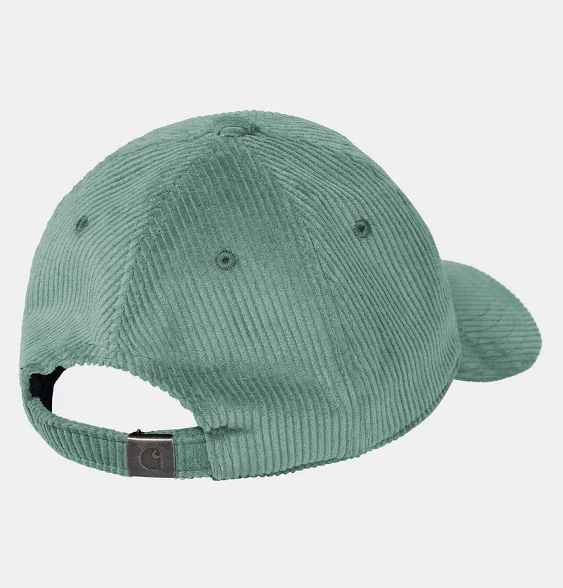 Carhartt WIP Harlem Cap – Corduroy – Silver Pine