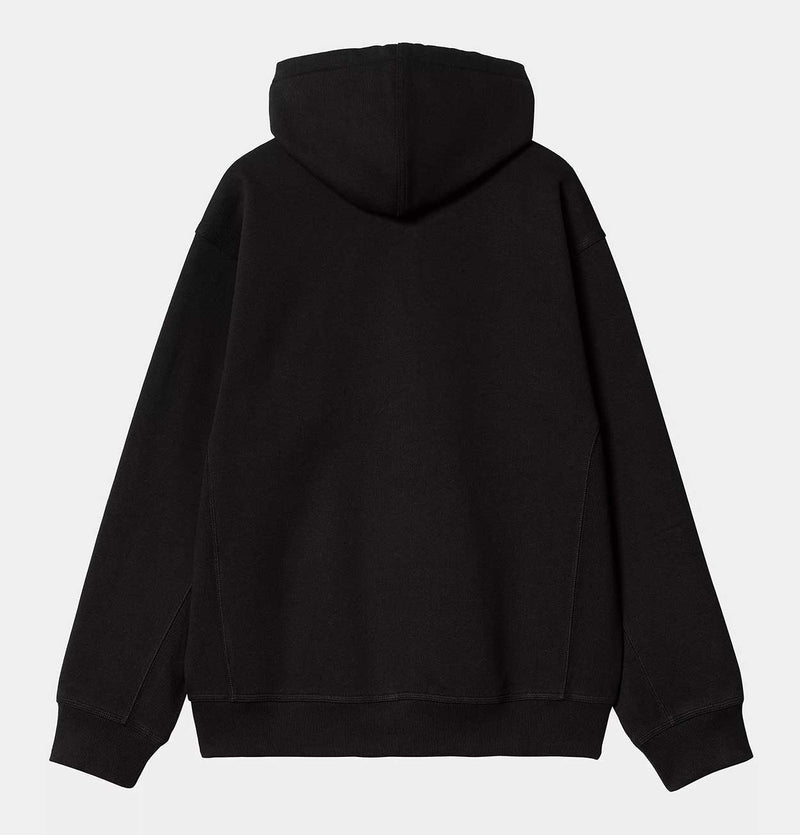 Carhartt WIP Hooded American Script Jacket in Black