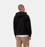 Carhartt WIP Hooded Chase Jacket in Black