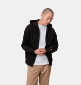 Carhartt WIP Hooded Chase Jacket in Black