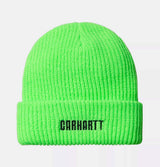 Carhartt WIP Industry Beanie in Lumo Green