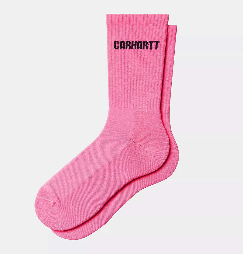 Carhartt WIP Industry Socks in Lumo Pink