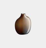 KINTO SACCO Glass Vase 02 in Brown