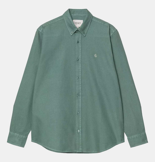 Carhartt WIP Bolton Shirt in Silver Pine