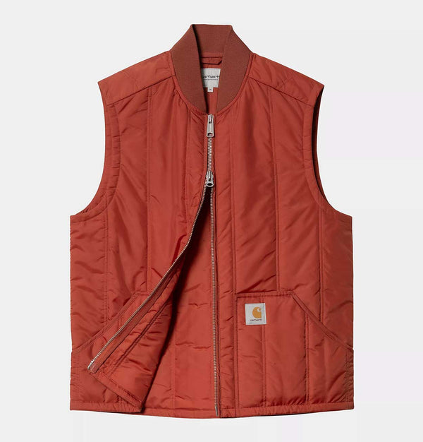 Carhartt WIP Lachlan Vest Liner in Vermillion