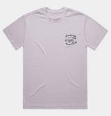 Långsam Run Club Bird T-Shirt in Orchid