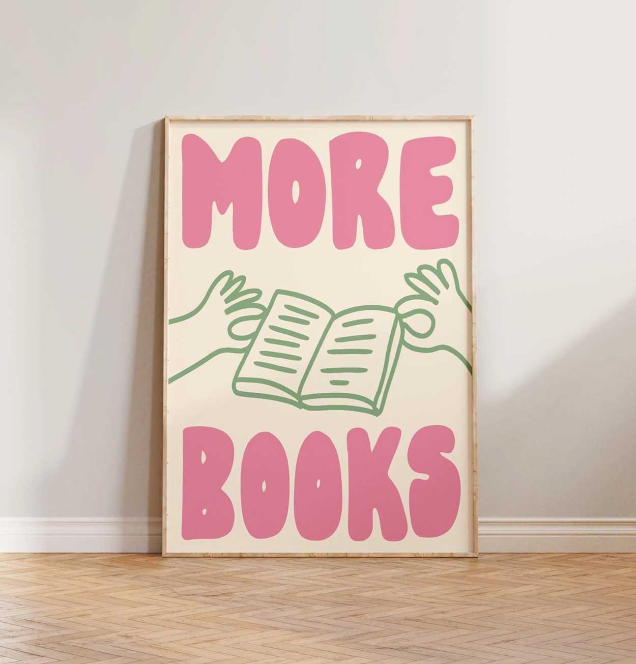 Lune Club More Books Print – A3