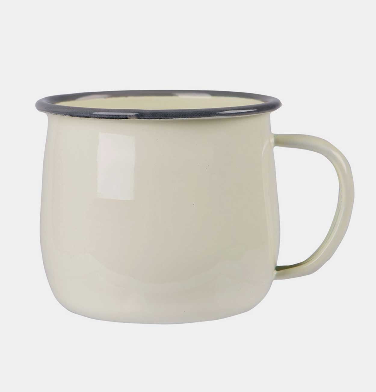 Argon Tableware Enamel Mug – Cream