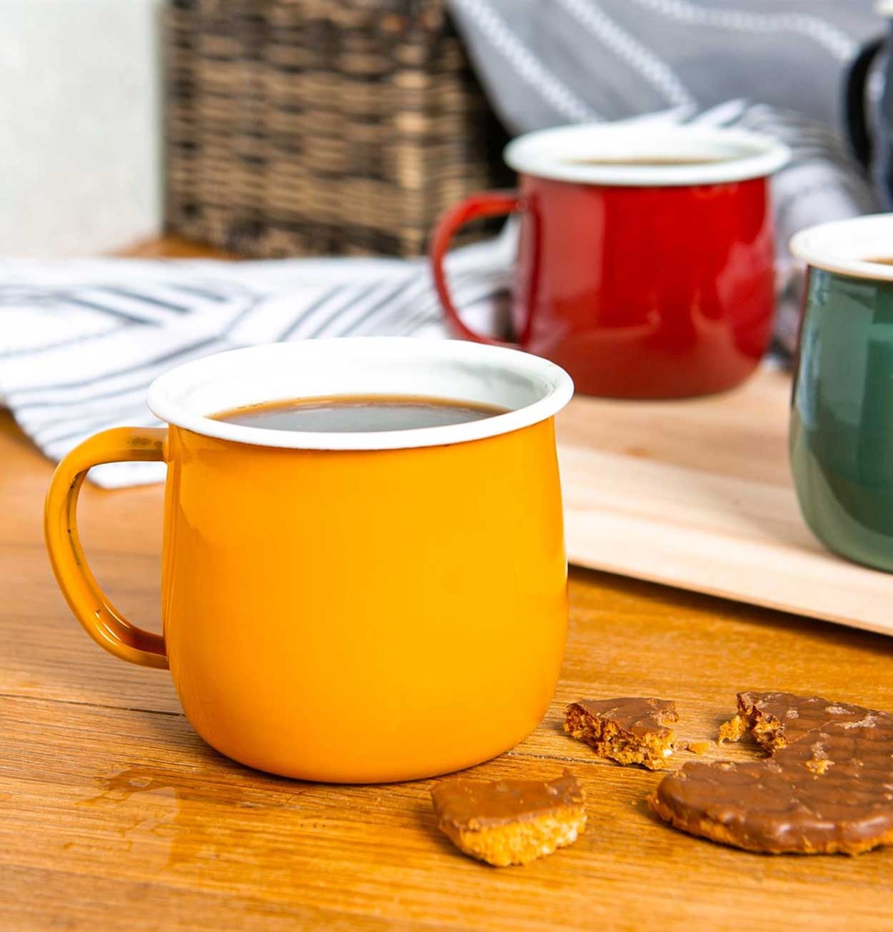 Argon Tableware Enamel Mug – Yellow