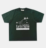 Museum of Peace & Quiet Earth Pilgrim T-Shirt in Forest