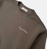 Museum of Peace & Quiet Wordmark Sweatshirt in Clay