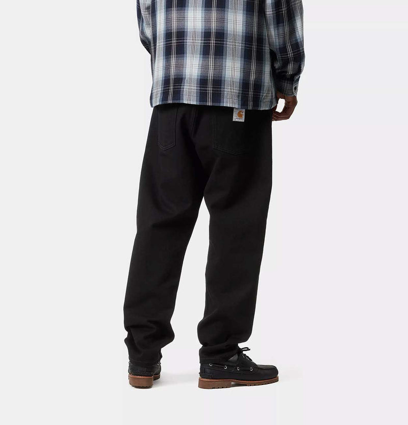 Carhartt WIP Newel Pant in Black One Wash