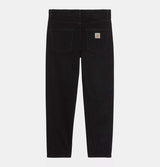 Carhartt WIP Newel Pant in Black One Wash