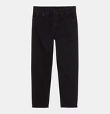 Carhartt WIP Newel Pant in Black One Wash