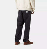 Carhartt WIP Newel Pant in Black Stone Washed