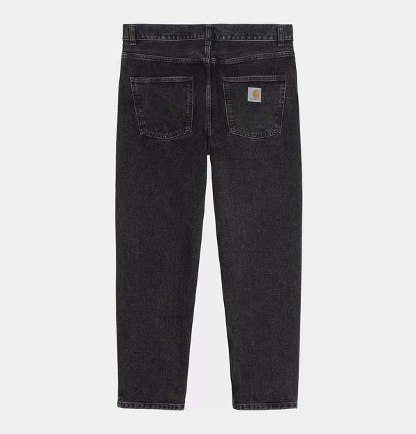 Carhartt WIP Newel Pant in Black Stone Washed