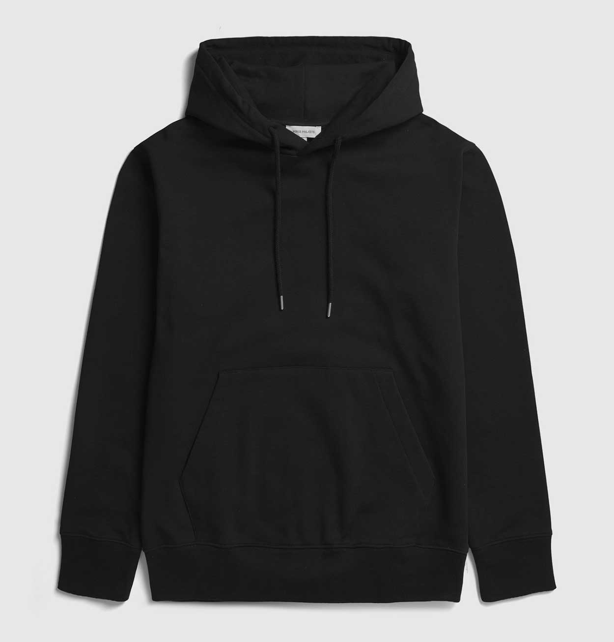 Norse Projects Standard Hoodie in Black