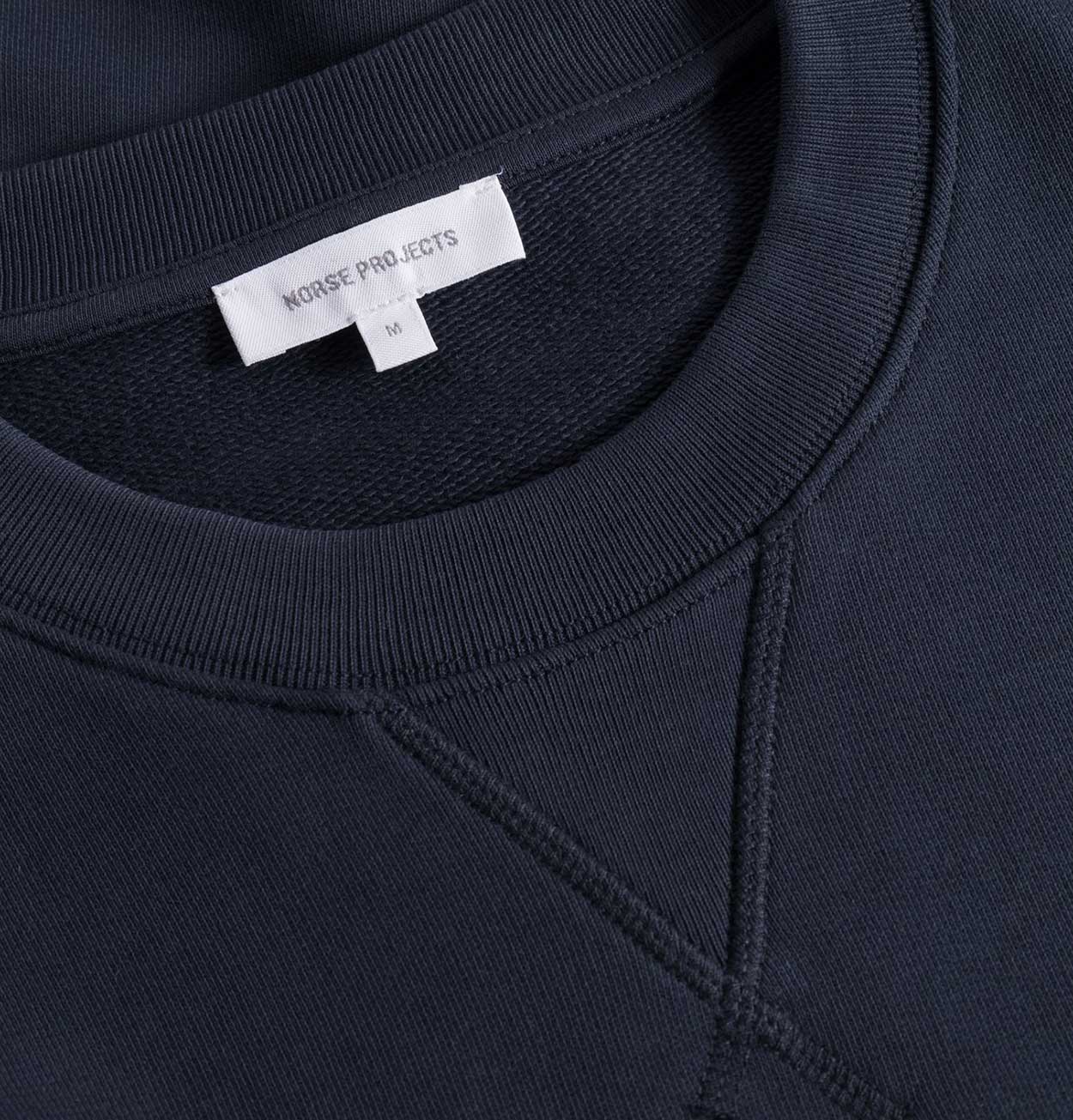 Norse Projects Standard Sweatshirt in Dark Navy