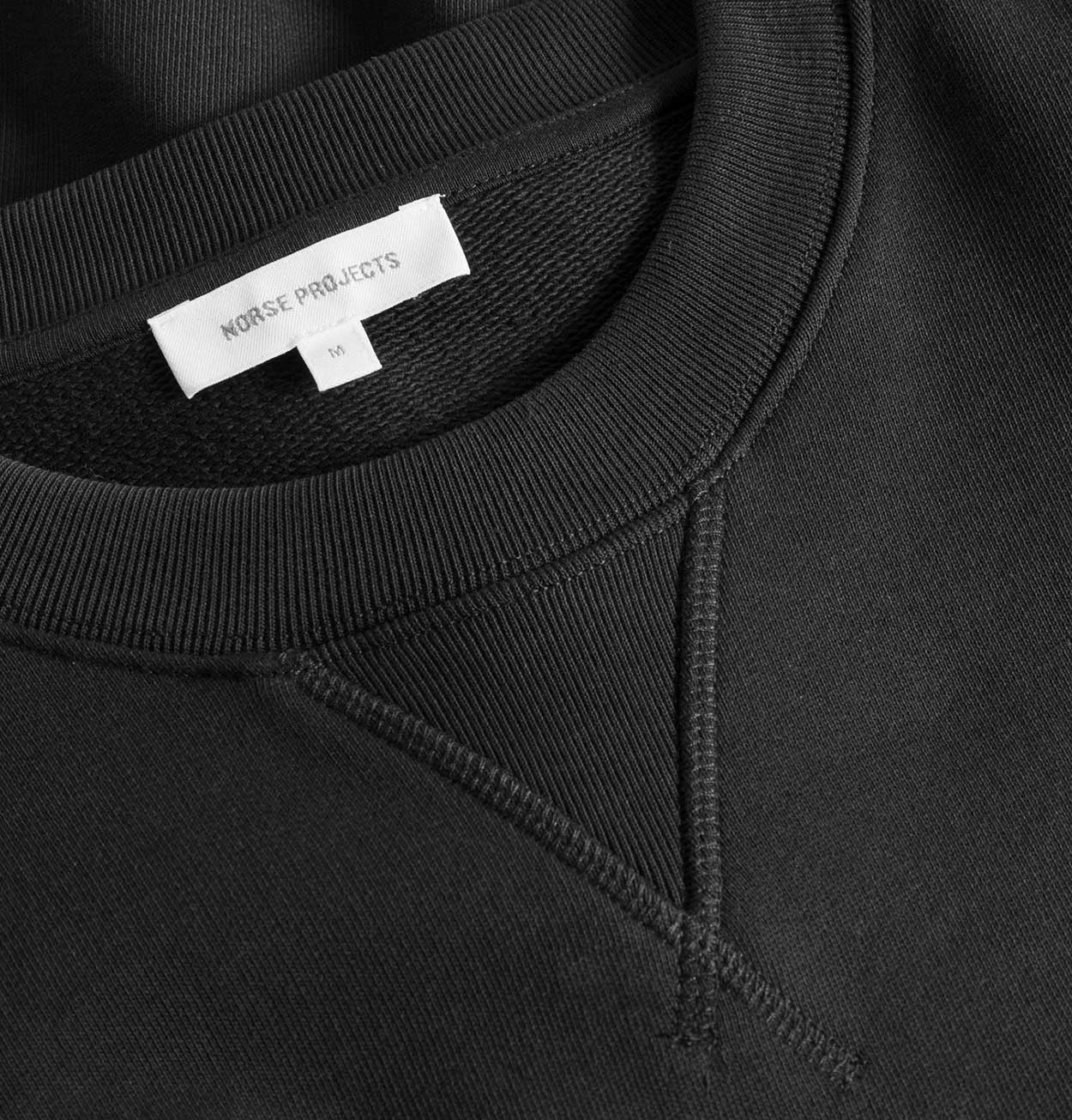 Norse Projects Standard Sweatshirt in Black